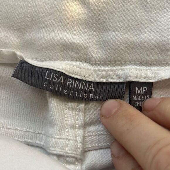 Lisa Rinna collection white pants size medium - Picture 4 of 5